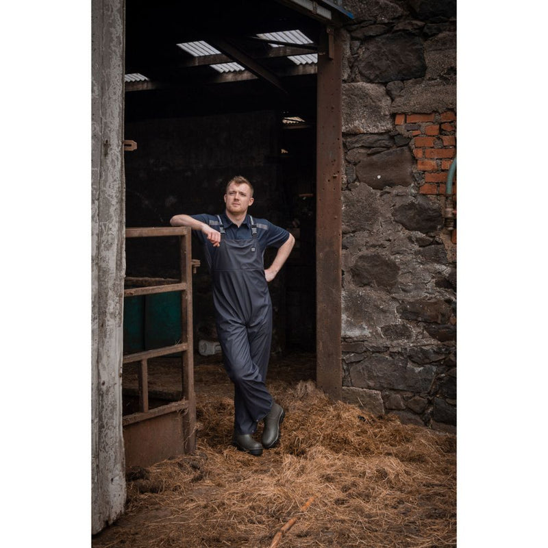 Load image into Gallery viewer, Swampmaster | No-Sweat Stormgear Waterproof Bib & Brace | Navy - Fishing Trousers