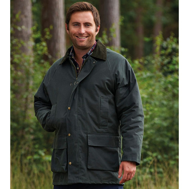 Load image into Gallery viewer, Champion | Howick Men’s Wax Jacket | Olive Green - Hunting Jackets