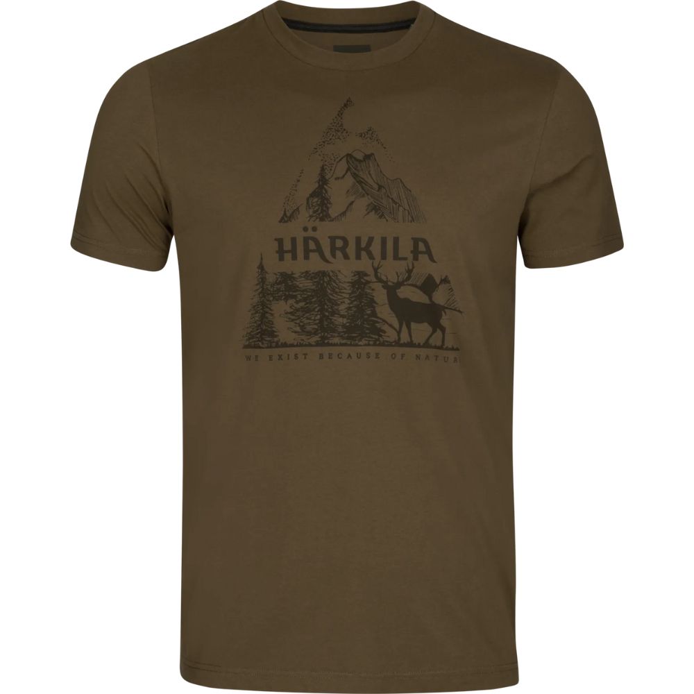 Härkila Nature S/S t-Shirt Willow Green T-Shirts Härkila Nature S/S t-Shirt Willow Green T-Shirts