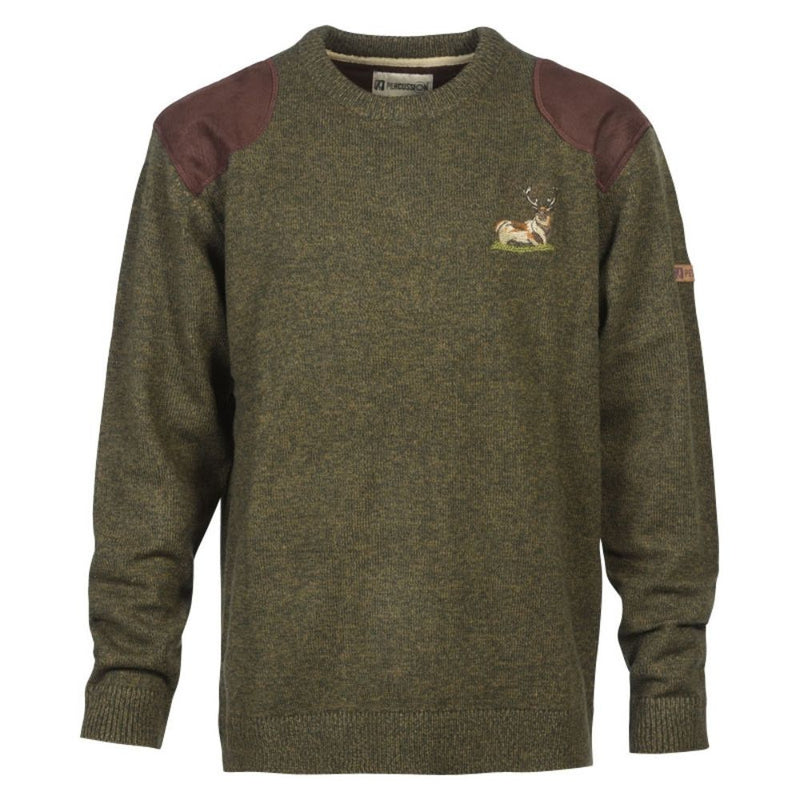 Load image into Gallery viewer, Percussion | Round-Neck Sweater | Deer Logo - Hunting Jumpers