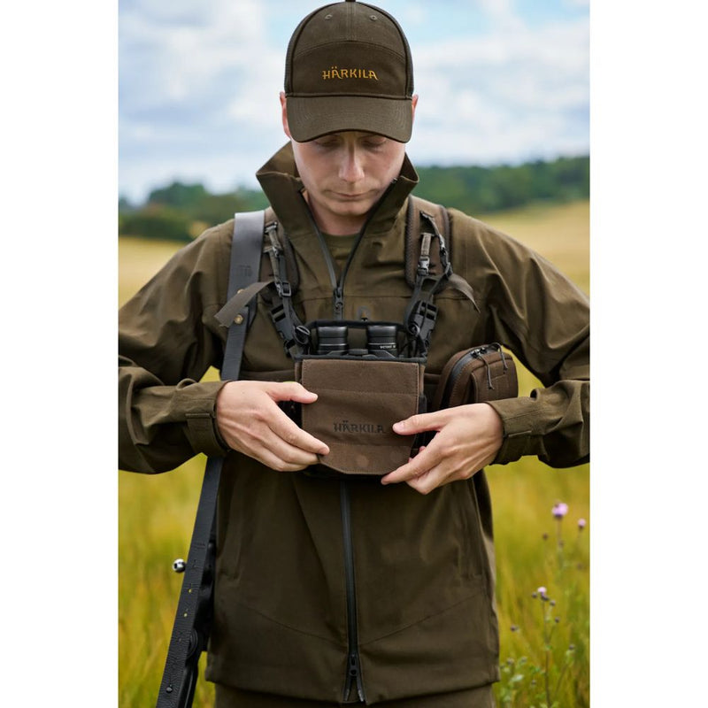 Load image into Gallery viewer, Härkila | Binocular Holder | Dark willow green - Binocular & Monocular Accessories