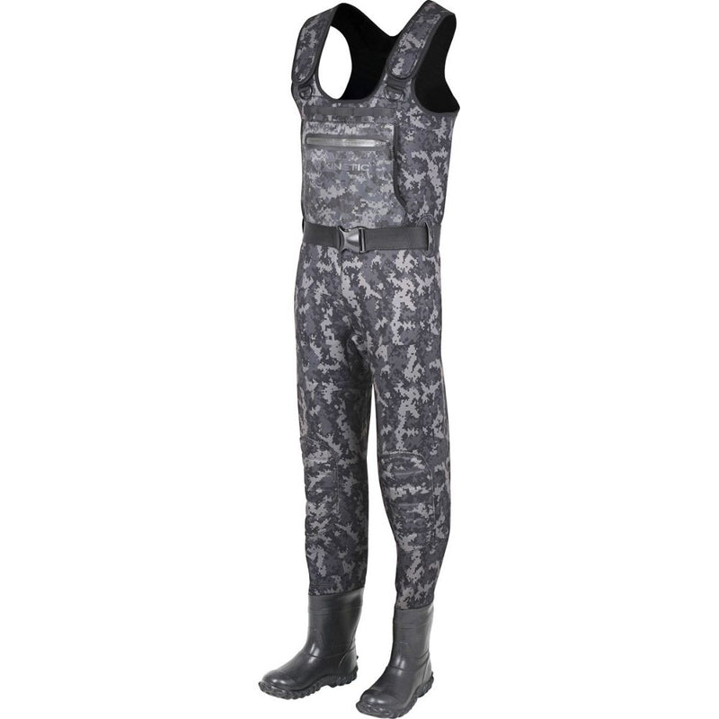 Load image into Gallery viewer, Kinetic | Neorush Bootfoot | Grey Camo | Cleated - Waders
