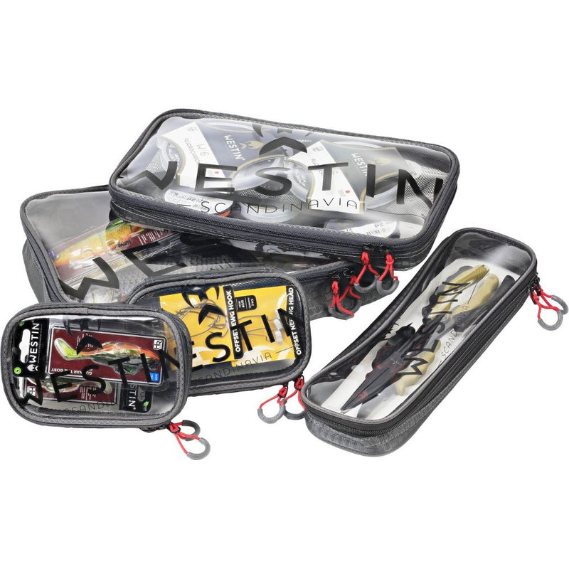 Load image into Gallery viewer, Westin | W4 Clear Guard Pouch Set | 5 Pouches - Tackle Bags