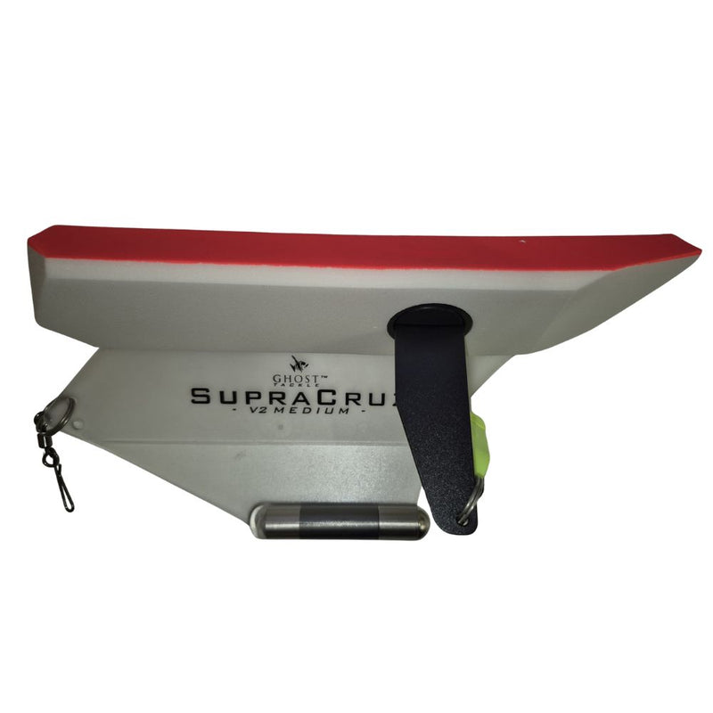 Load image into Gallery viewer, Ghost Tackle | SupraCruz V2 | Transparent | Medium R/G - Trolling Accessories