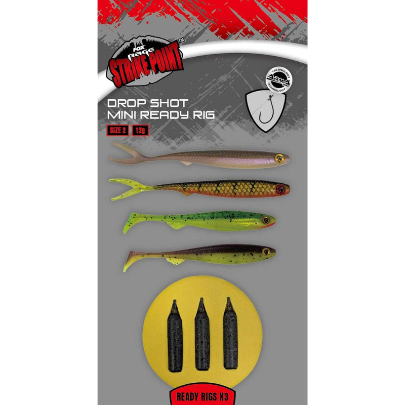 Load image into Gallery viewer, Fox Rage | Dropshot Ready Rigs - Jig & Dropshot Lures