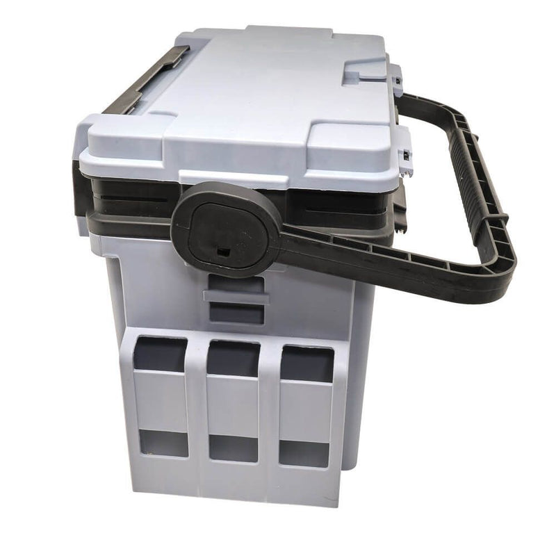 Load image into Gallery viewer, HTO | Lure Game Box | Large | 43 x 23.5 x 27.5cm | Grey - Tackle Boxes