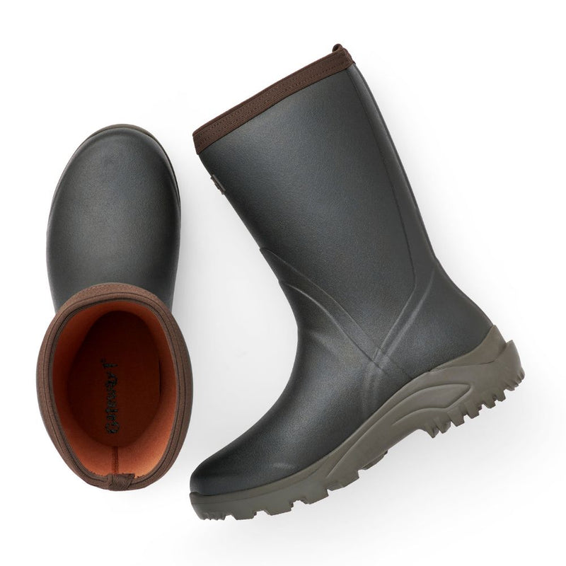 Load image into Gallery viewer, Gateway1 | Sportsman II 12" 4mm Rubber Boot | Khaki - Wellingtons