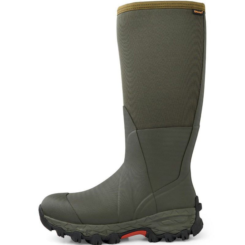 Load image into Gallery viewer, Gateway1 | Woodbeater 18" 7mm Rubber Boot | Dark Green - Wellingtons