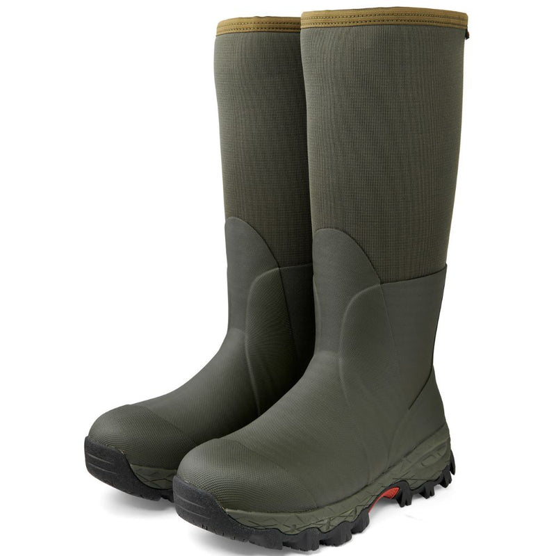 Load image into Gallery viewer, Gateway1 | Woodbeater 18" 7mm Rubber Boot | Dark Green - Wellingtons