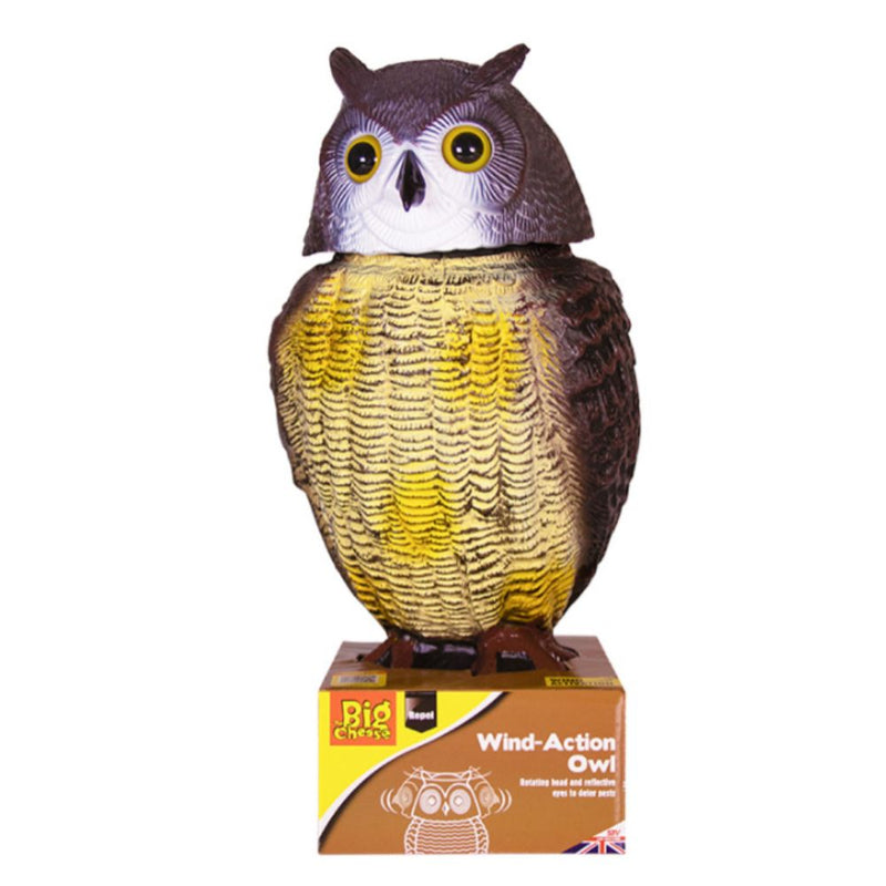 Load image into Gallery viewer, Big Cheese | Wind Action Owl - Decoys