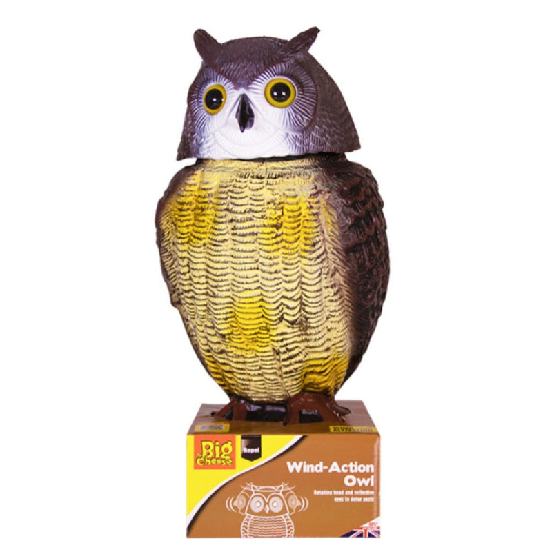 Load image into Gallery viewer, Big Cheese | Wind Action Owl - Decoys