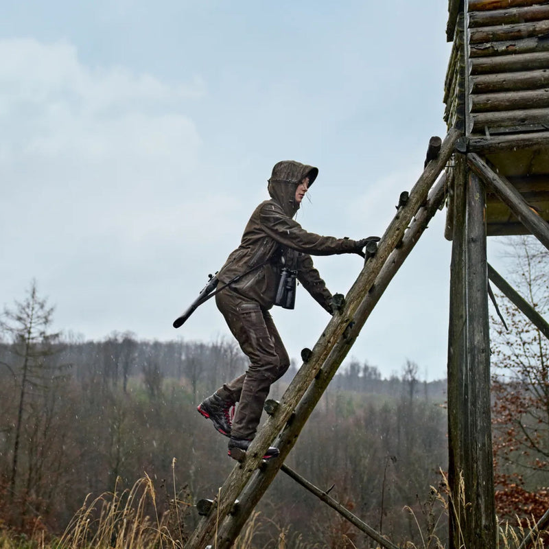 Load image into Gallery viewer, Härkila | Aspire HWS Womens Trousers 32" | Hunting green/Shadow brown - Hunting Trousers
