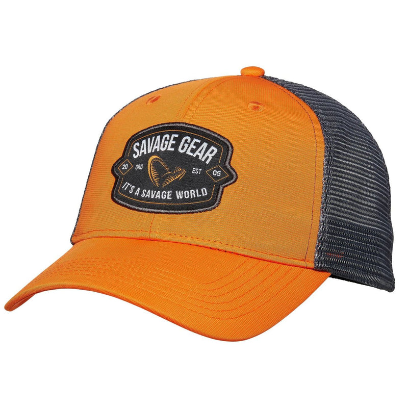 Load image into Gallery viewer, Savage Gear Badge Trucker Cap Orange - Hats