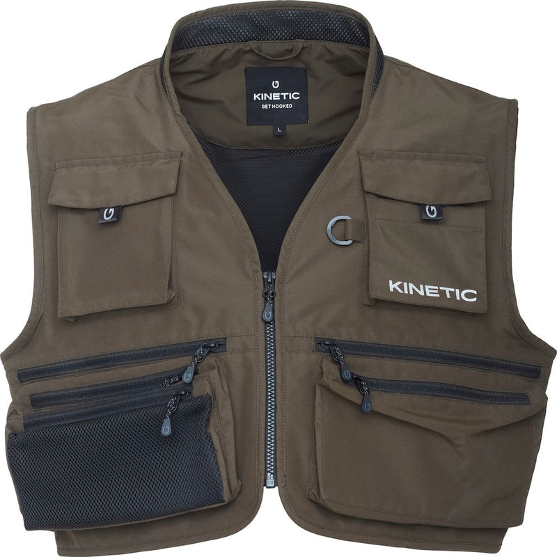Load image into Gallery viewer, Kinetic | Strider Vest | Olive - Fishing Vests