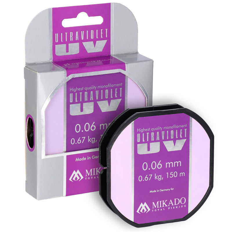 Load image into Gallery viewer, Mikado | Ultaviolet | 150m | Transparent | 1 Spool - Monofilament Lines