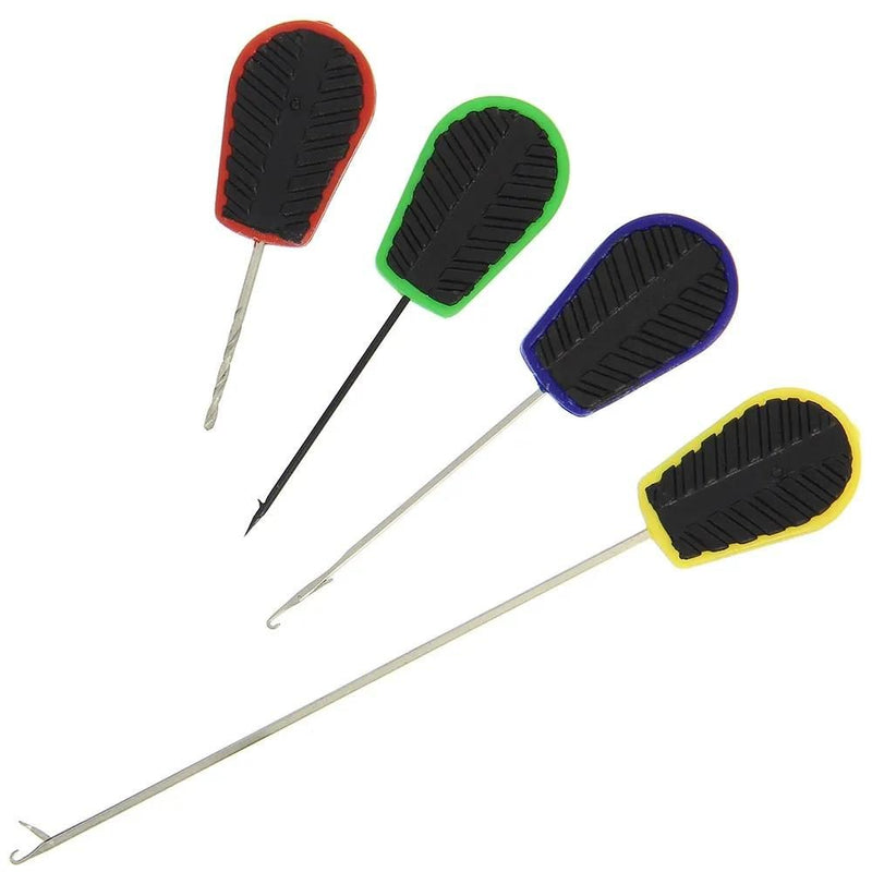 Load image into Gallery viewer, NGT | 4pc Soft Grip Tool Set | PVA Long, PVA Short, Baiting Needle and Drill - Coarse Fishing Accessories