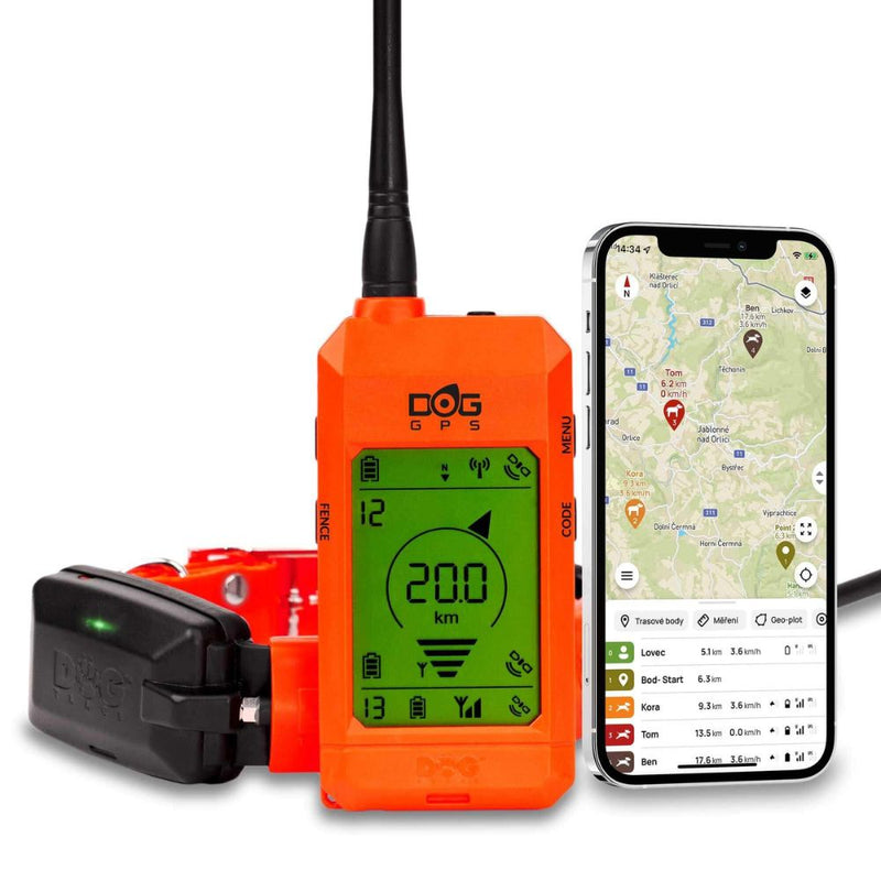 Load image into Gallery viewer, Dog Trace | Tracking system DOG GPS X30 | Orange - Dog GPS Systems