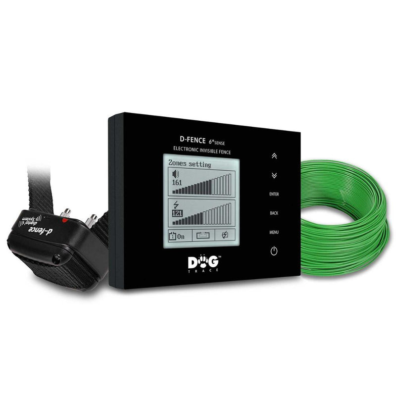 Load image into Gallery viewer, Dog Trace | Electronic invisible fence d-fence 6th SENSE | black - Radio Dog Fences