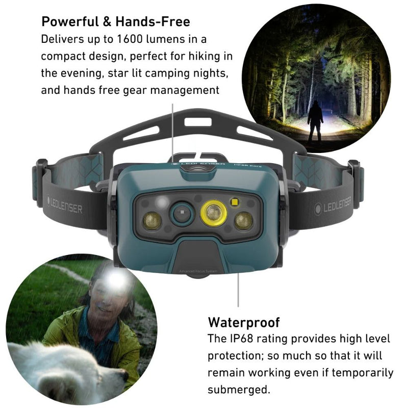 Load image into Gallery viewer, Ledlenser | HF8R CORE Rechargeable Head Torch - Headlights