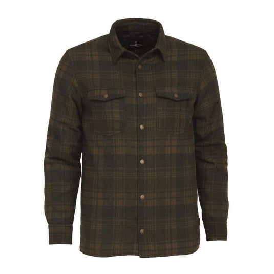 Kinetic | Lumber Jacket | Army Green - Fishing Jumpers