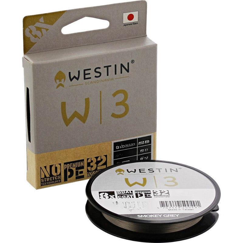 Load image into Gallery viewer, Westin | W3 Braid | 150m | Smokey Grey - Braided Lines