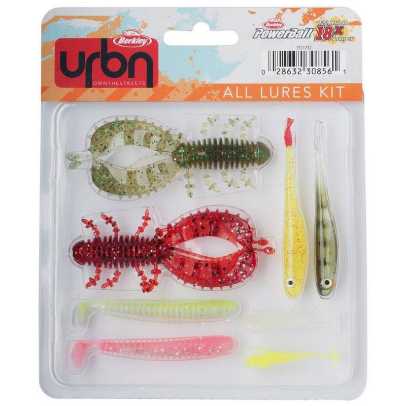 Load image into Gallery viewer, Berkley | URBN Kit All Lures | 8 pieces - Lure Kits