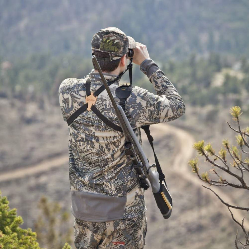 Load image into Gallery viewer, Allen | 4-Way Adjustable Binocular Strap Harness | Black - Binocular & Monocular Accessories