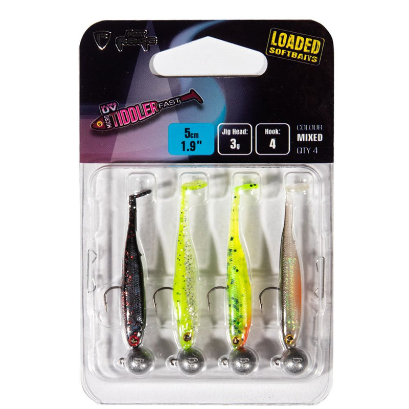 Load image into Gallery viewer, Fox Rage | Micro Tiddler Fast Mx UV CP LD 2 - Jig & Dropshot Lures