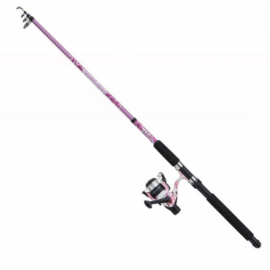 Mitchell | Tanager Pink Camo II Tele | 2.40m | 10-30g - Spinning Rods