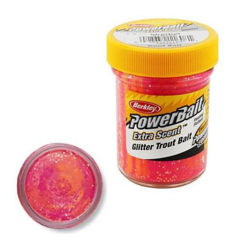 Load image into Gallery viewer, Berkley PowerBait | Extra Scent Glitter Trout Bait - Powerbait in a Jar
