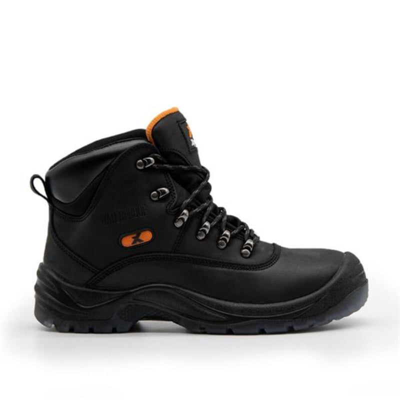 Load image into Gallery viewer, Xpert | Typhoon Waterproof S3 Safety Boot | Black - Boots