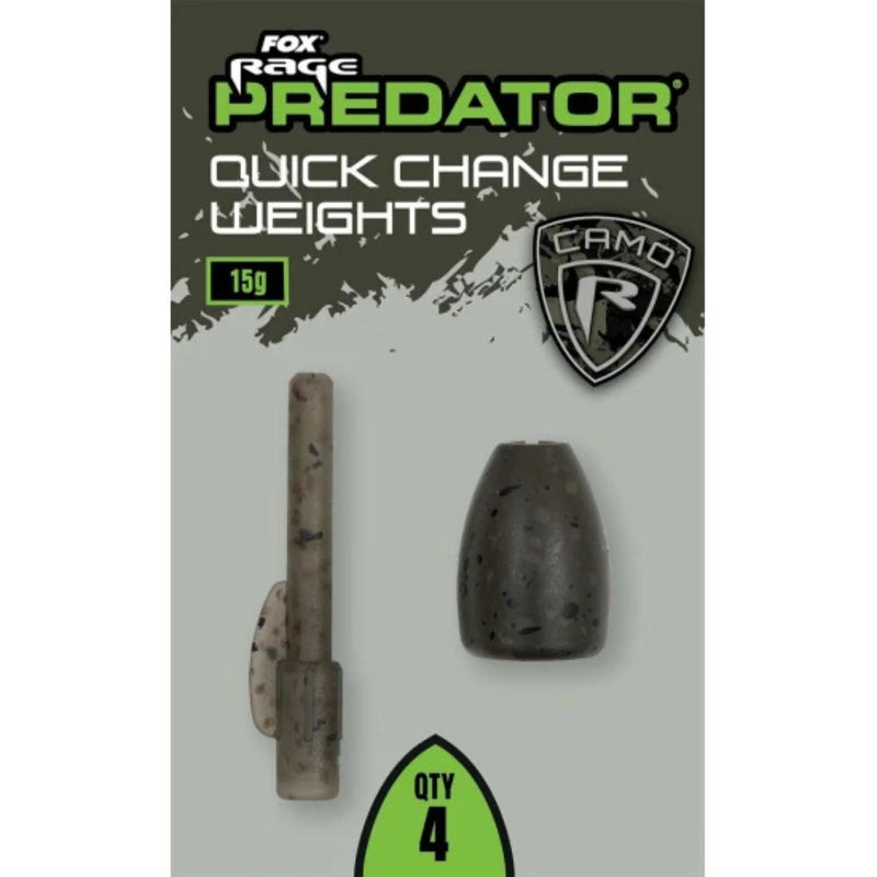 Load image into Gallery viewer, Fox Rage | Predator Camo Quick Change Weights - Predator Deadbaiting