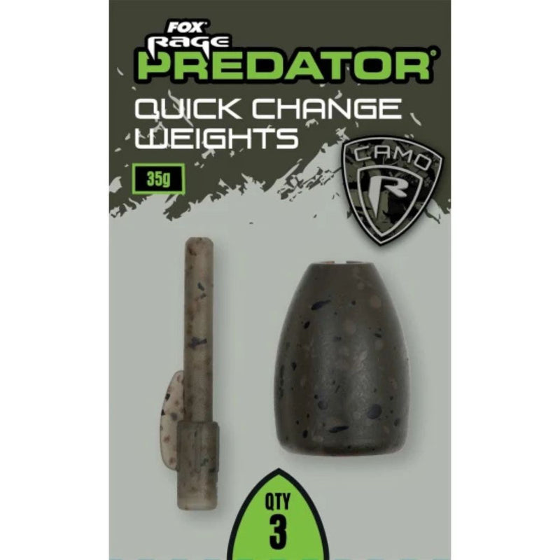 Load image into Gallery viewer, Fox Rage | Predator Camo Quick Change Weights - Predator Deadbaiting