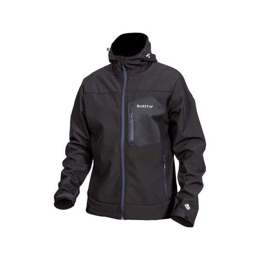 Westin | W4 Super Duty Softshell Jacket Seal | Black - Fishing Jackets