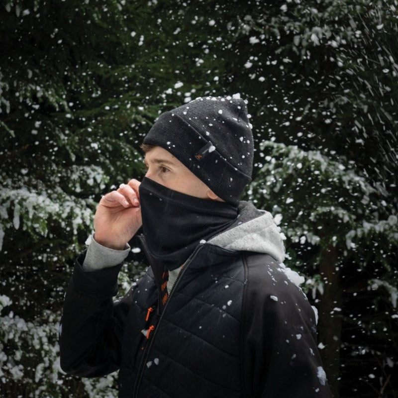 Load image into Gallery viewer, Xpert | Winter Essentials Set Socks, Hat & Snood | Black - Hats