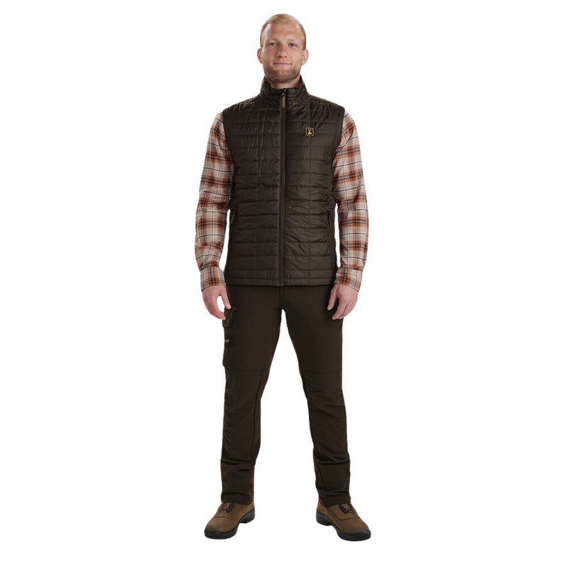 Load image into Gallery viewer, Deerhunter | Muflon Packable Waistcoat | Wood - Hunting Vests