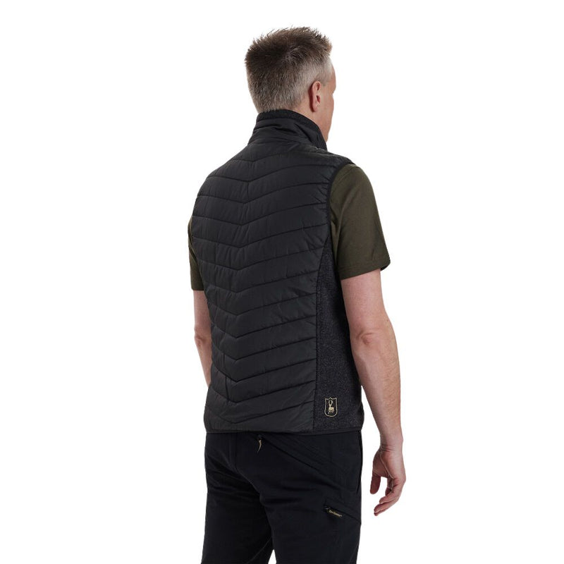 Load image into Gallery viewer, Deerhunter | Moor Padded Waistcoat | Black - Hunting Vests