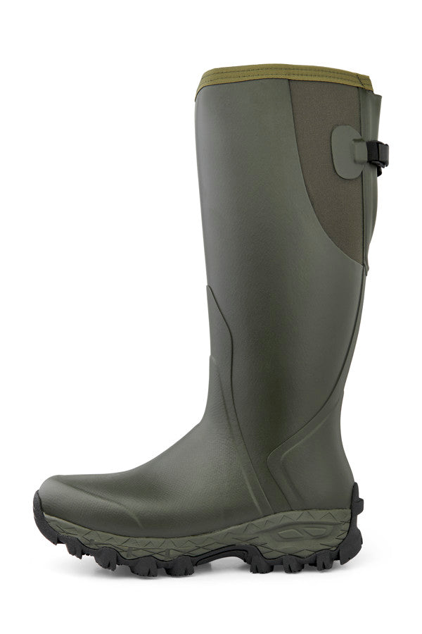 Load image into Gallery viewer, Gateway1 | Moor Country 18" 3mm Rubber Boots | Dark Green - Wellingtons