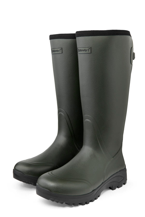 Load image into Gallery viewer, Gateway1 | Sportsman 18" 4mm Rubber Boots | Dark Green - Wellingtons