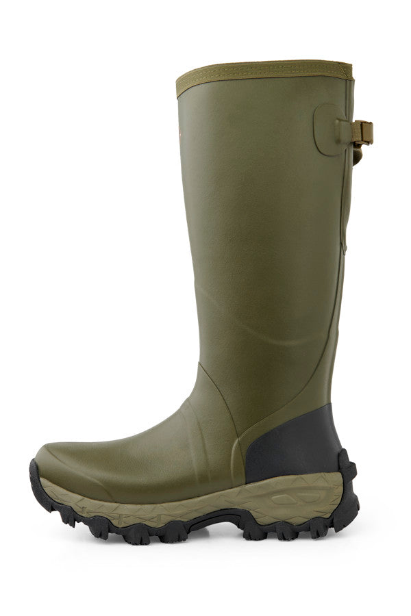 Load image into Gallery viewer, Gateway1 | Woodstalker 18" Rubber Boots | Olive - Wellingtons