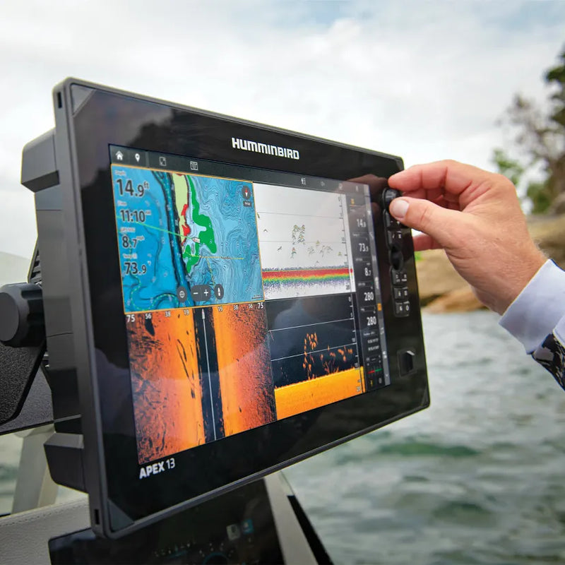 Load image into Gallery viewer, Humminbird | Apex 13 Mega SI+ Chartplotter Included | *Pre-Order - All FishFinders