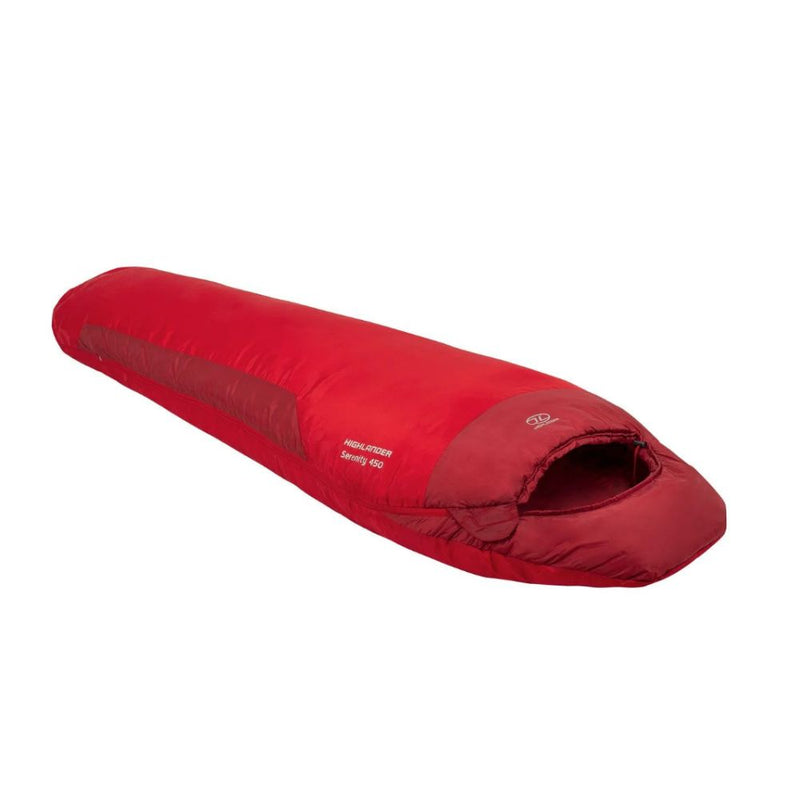 Load image into Gallery viewer, Serenity Mummy Sleeping Bag | 450 | Red - Sleeping Bags