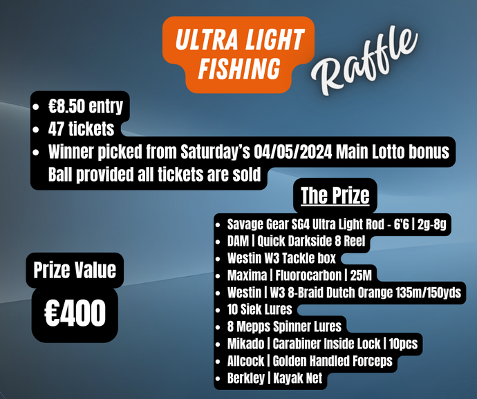 #20 Raffle: Ultra Light Fishing Bundle