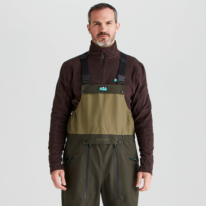 Load image into Gallery viewer, Ridgeline | Men's Agri Pro 3L Bib & Brace | Deep Forest