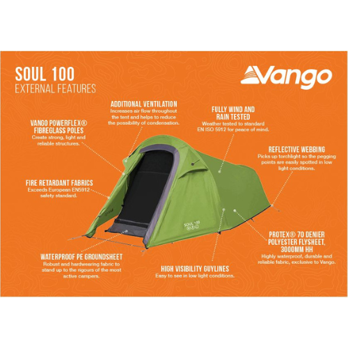 Load image into Gallery viewer, Wildhunter.ie - Vango | Soul 100 | 1-Man Tent - Camping Tents
