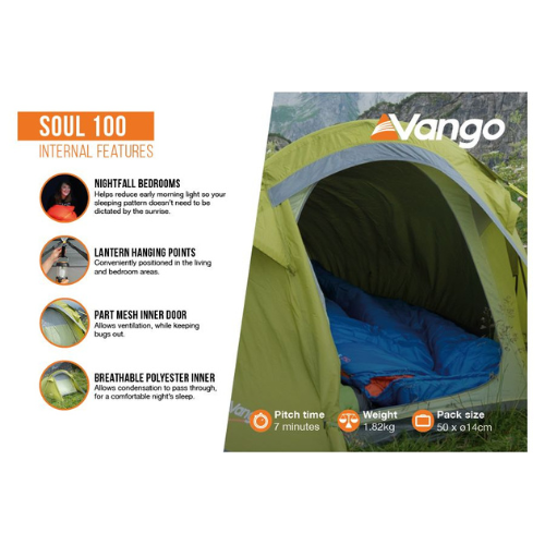Load image into Gallery viewer, Wildhunter.ie - Vango | Soul 100 | 1-Man Tent - Camping Tents