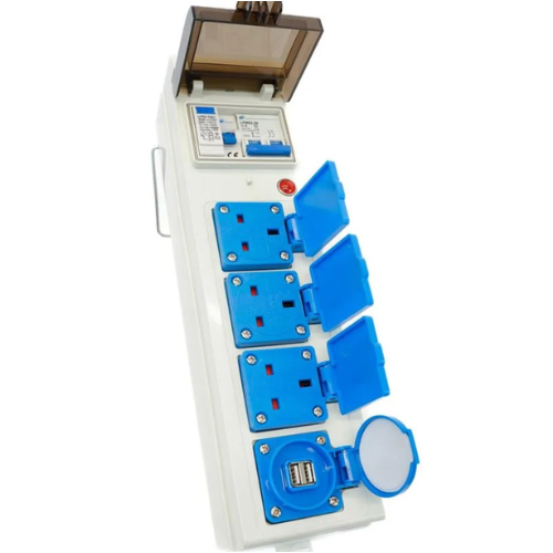 Load image into Gallery viewer, Wildhunter.ie - Leisurewize | Acclaim Range 5 Way Mobile Mains Unit | 15m Cable - Auto & Caravan