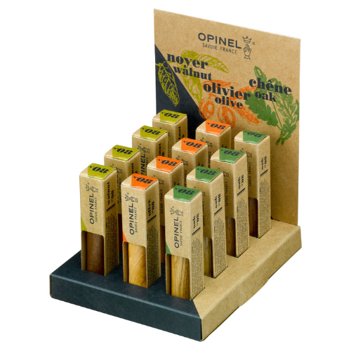 Load image into Gallery viewer, Wildhunter.ie - Opinel | Traditional #08 S/S 8.5CM WOOD HANDLE | Oak, Walnut, Olivewood - Knives & Axes