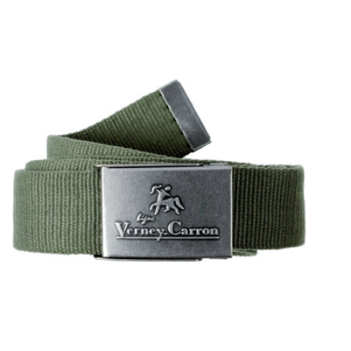 Wildhunter.ie - Verney Carron | Canvas Belt | Green Khaki -  Hunting Trousers