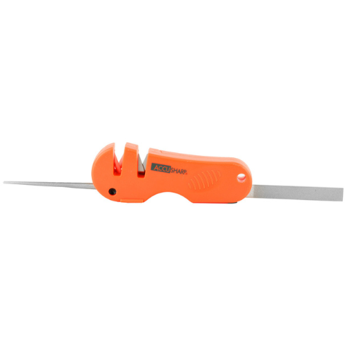 Load image into Gallery viewer, Wildhunter.ie - AccuSharp | 4in1 Hand Held Coarse Tungsten Sharpener | Orange - Knife Sharpeners